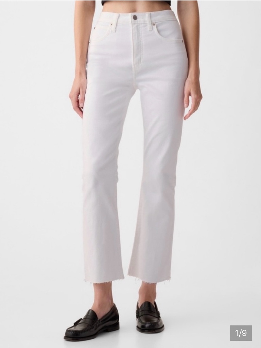 GAP White Kick-Fit High Rise Women’s Jeans Size 6P